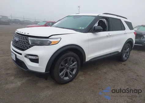 2022 Ford Explorer Xlt из США, поврежденный, VIN 1FMSK8DH5NGA34110